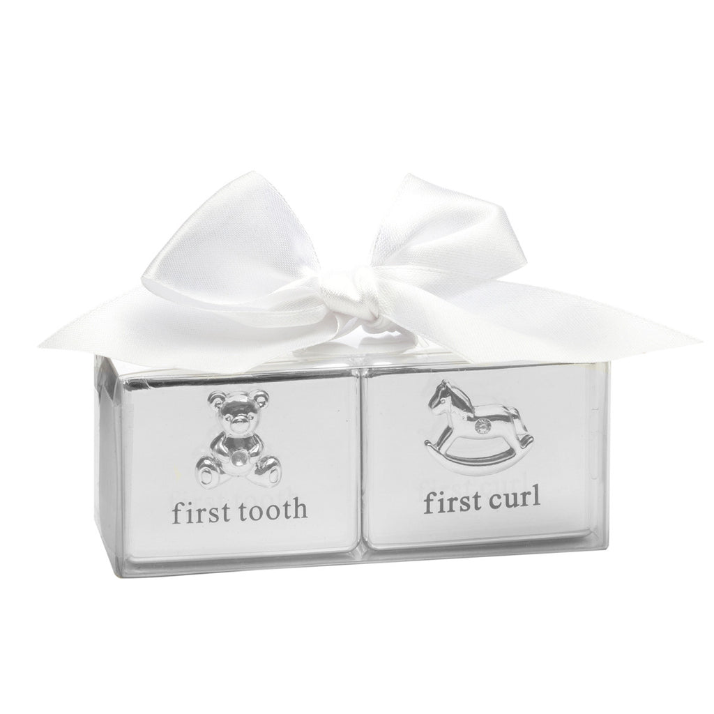 Baby's Matching First Curl & First Tooth Box Gift Set
