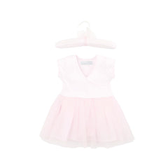 Baby Girl's Soft Ballet Dress Outfit in Ballerina Blush Pink