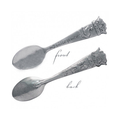 Little Prince Luxury Pewter Castle Child's Spoon