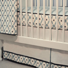 Doodlefish Joshua Robin's Egg/Grey Bedding