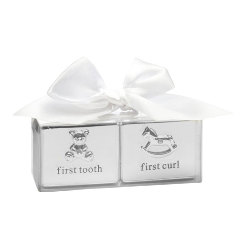 Baby's Matching First Curl & First Tooth Box Gift Set