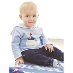 Elegant Baby Nautical Whale Pullover Sweater