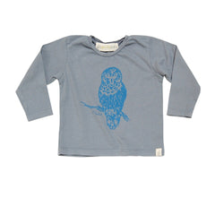 Go Gently Baby Soft Certified Organic Jersey Owl Tee