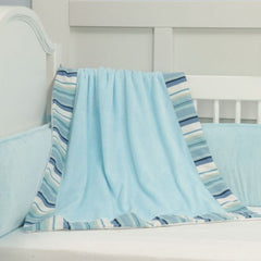 Doodlefish Hamptons Blue Stripe Fine Bedding