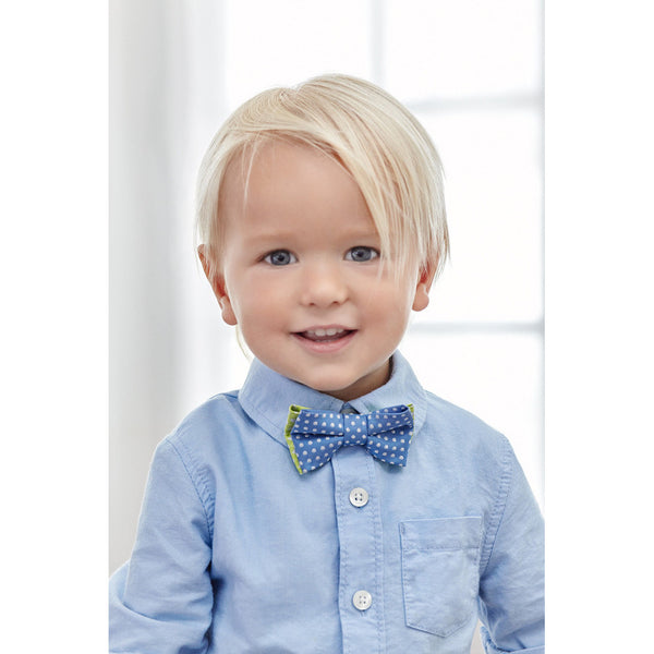 Toddler Boy's Sun Blue Easy Bow Tie