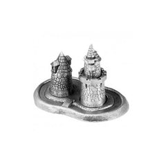 Salisbury Baby Pewter Curl & Tooth Fairy Castle
